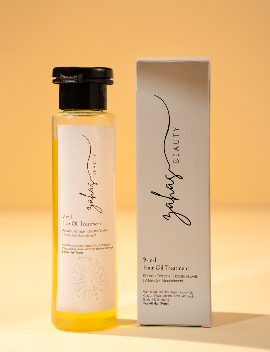 9 in 1 Hair Treatment Oil – Zahas Beauty